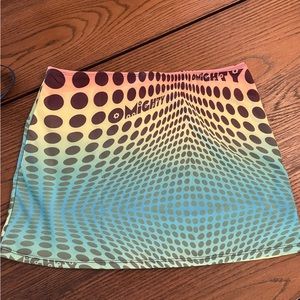 Omighty illusion mini skirt in disko - never worn, with tags size M